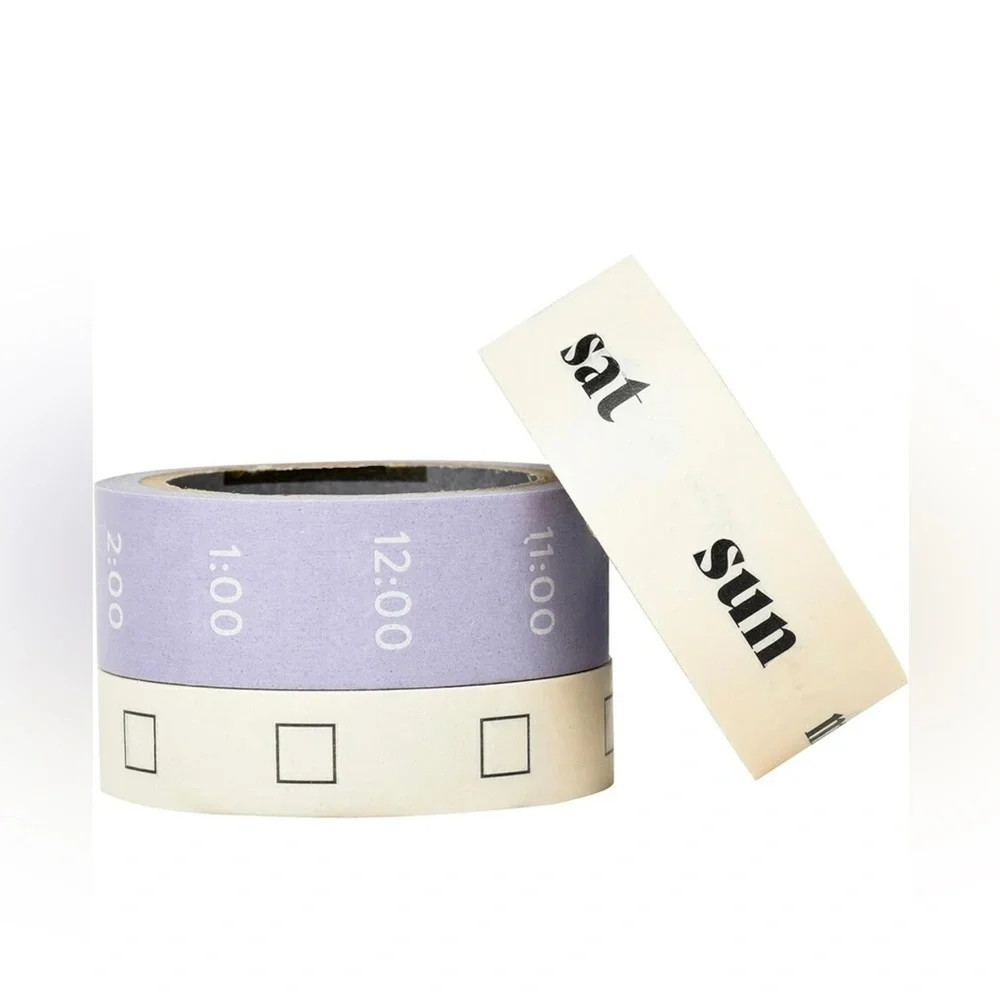Scotch Expressions Washi Tape, Journaling and Calendar Design 6 pack